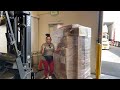 Abriendo pallets amazon costway mira que salió  😱