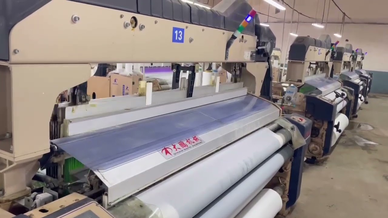 Change to a high-efficiency machine to improve textile efficiency @ textile machinery