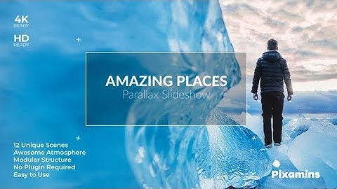 Amazing Places Parallax SlideShow | After Effects Template | Videohive #AfterEffectsTemplate