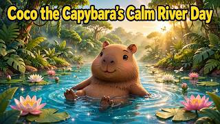 Read Aloud for Kids: Coco the Capybara's Calm River Day | Bedtime Story