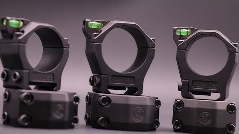 The new Precision Scope Rings from GRAY OPS CNC