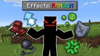 Minecraft BUT You Get RANDOM EFFECTS Every Minute!