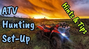 ATV Hunting Setup - My Quadbike Build and Details - Suzuki King Quad