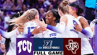 TCU vs Texas A&M Full Game Women's College Volleyball | NCAA Volleyball 2025