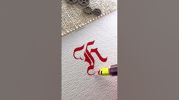 Gothiccalligraphy 