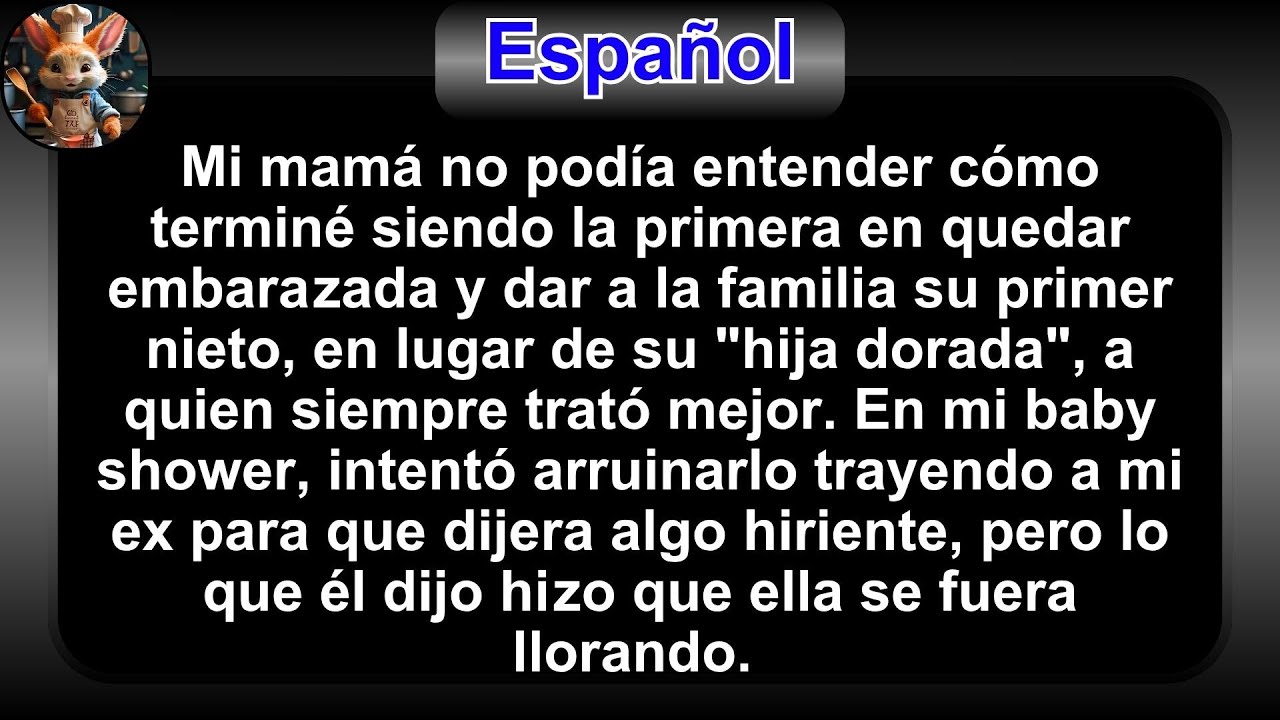 Mi mamá no podía entender cómo terminé siendo la primera en quedar embarazada y dar a la familia...