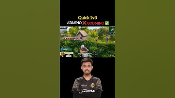 ADMINO ❌ GODMINO ✅ #shorts #bgmi #admino #godmino #godlike #jonathan #jonathangaming #jodemo
