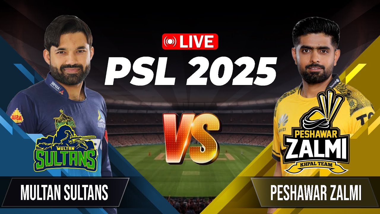 PZ vs MS Live | PSL Live Match Today | Peshawar vs Multan | MS vs PZ Live Match | PSL Live Scorecard