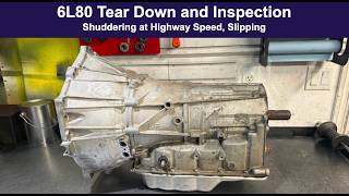 6L80 Teardown and Inspection  - Onset of Torque Converter Shudder