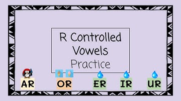 R Controlled Vowels Practice - 4 Minute Phonics