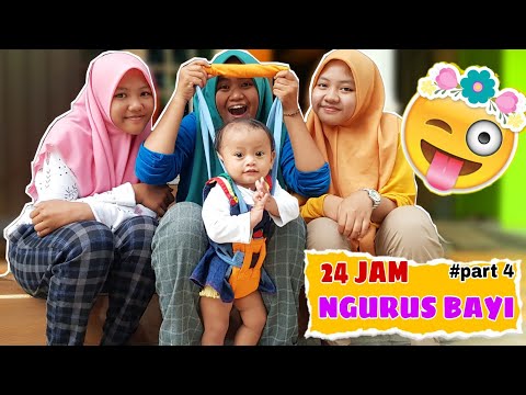 24 JAM NGURUS BAYI LUCU | PART 4 | CHIKAKU FAMILY