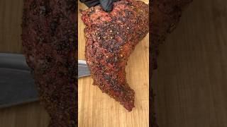 Perfect smoked tritip