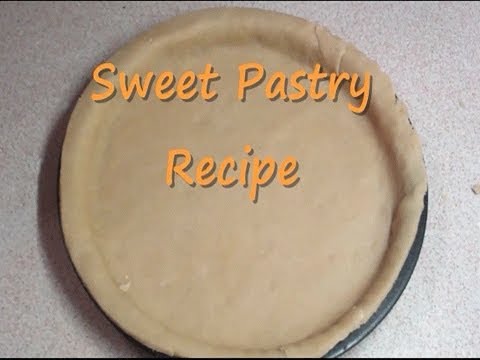 Sweet Pastry Recipe Pie Crust Short Crust