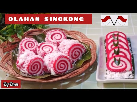 Resep Kue Singkong Kukus Gulung Pisang
