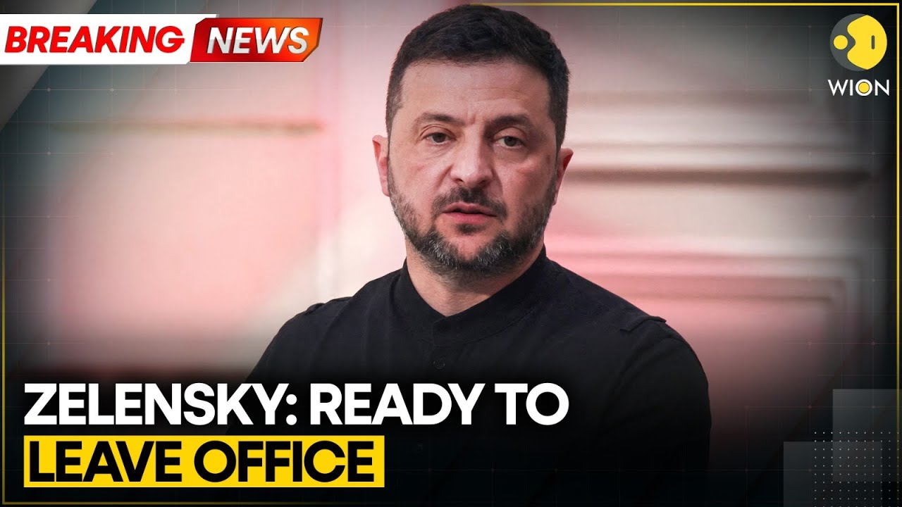 BREAKING: Ukrainian President Says He Won’t Continue to Be in Office After War Ends | WION
