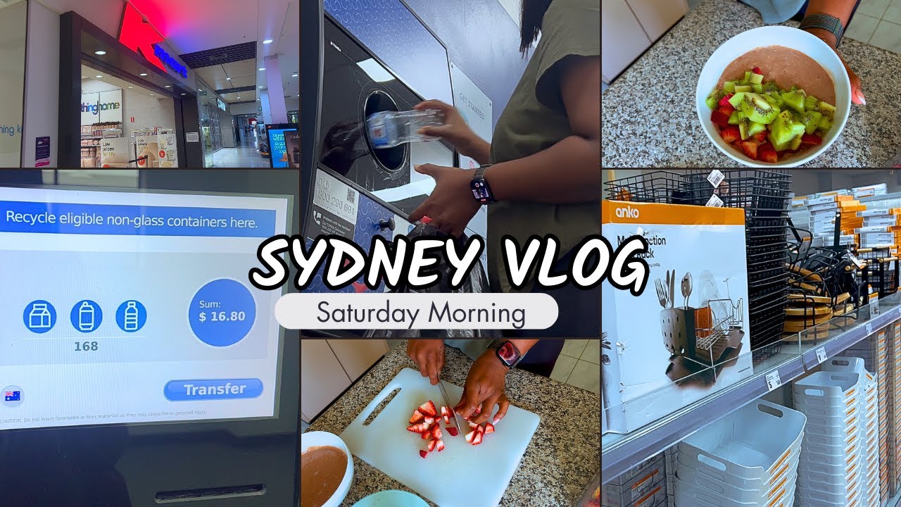 Sydney VlogEXTRA as a student, High Protein Breakfast, Kmart