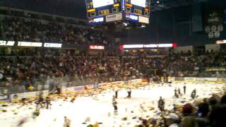 Bakersfield Condors 2010 Teddy Bear Toss HD