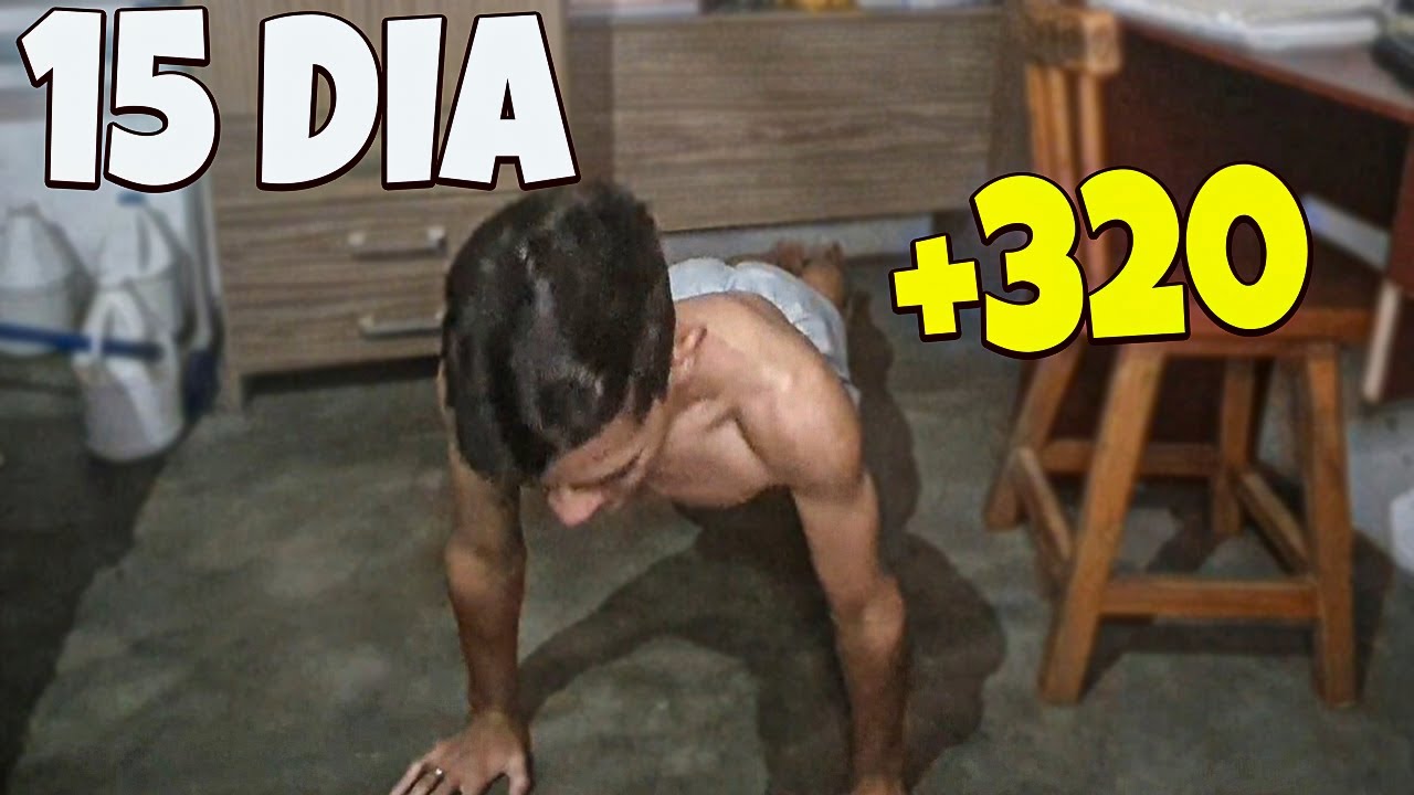 15 Dia - Descubra o Poder das Flexões Flexões Todos os Dias  20 Flexões Por 30 Dias