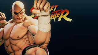 Street Fighter 5 Champion Edition - Sagat Arcade Mode (SF1 Path)