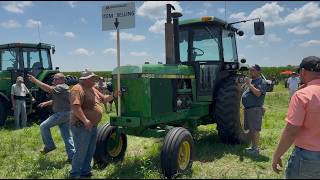 Grandson Buys Late Grandpa's 1988 John Deere 4450 2WD Tractor with 3576 Hours on Illinois Auction