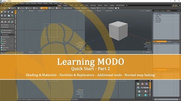 Learning Modo: Part 02 (Shading, Useful Features, Baking, Particles & Replicators)