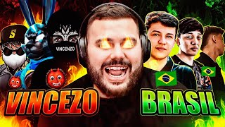 VINCENZO 🇦🇱 LLEGA CON SU ESCUADRA PARA ENFRENTARSE TWO9 BRASIL 🇧🇷 EN 4 VS 4 Y ESTO FUE LO QUE PASO!!