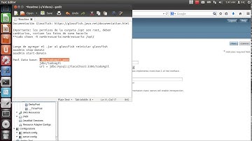 Configuración JDBC pool connection en glassfish