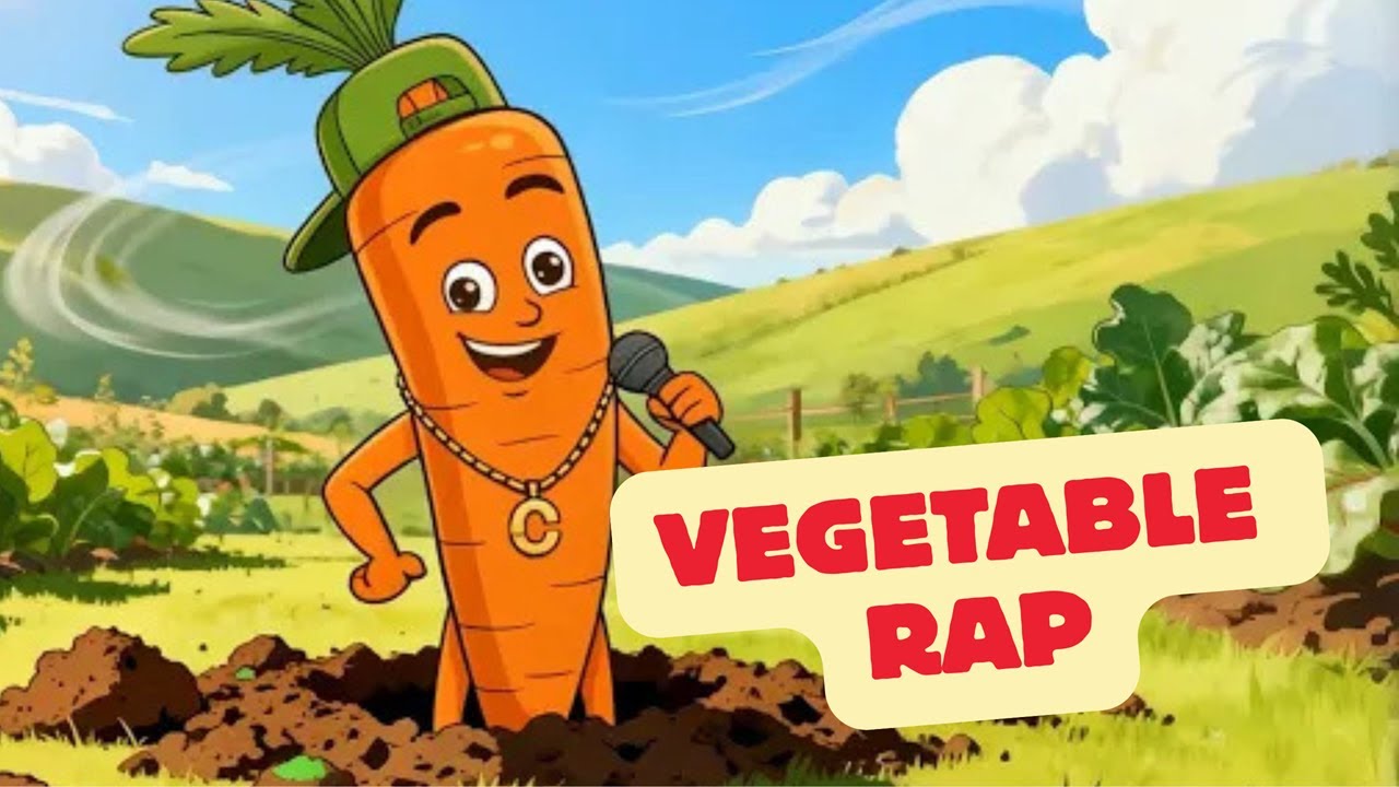 Kids Rap Song | Veggie Rap – Fun Music for Children
