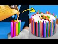 Satisfying cake decorating ideas  cake recipes  hacks