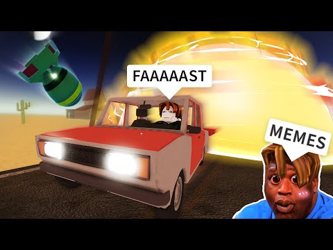 ROBLOX A Dusty Trip Funny Moments & Memes Part 1 🚗🌪️