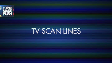 Old TV scan lines 4K FREE