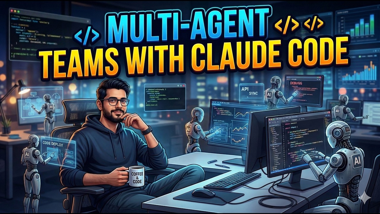 Orchestrating Multi-Agent Teams with Claude Code - YouTube