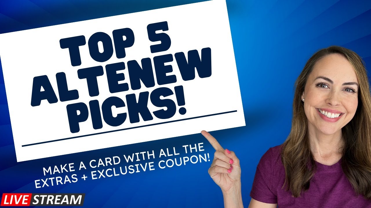 Top 5 Altenew Picks 2025 + My Most Complicated Card Ever LIVE!