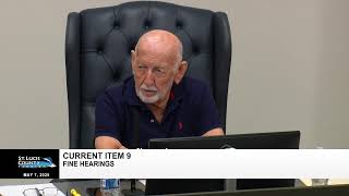 Code Enforcement Board Meeting, May 7, 2025