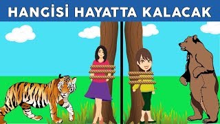 Hayatta Kalmak İçin Hangisini Seçerdin? Beynini Geliştiren 13 Zeka Bulmacası