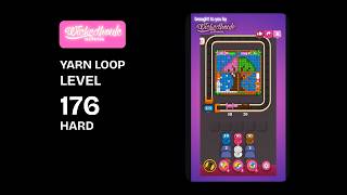 Yarn Loop Level 176 Hard Solution | Walkthrough