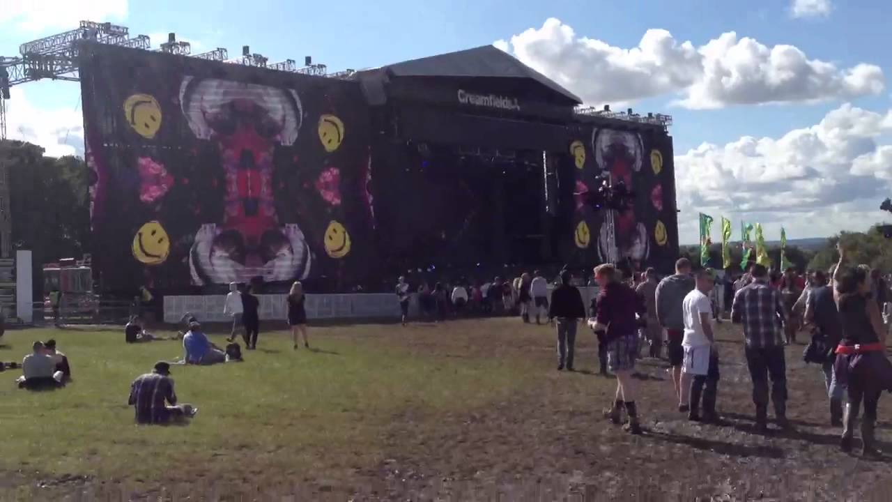 Creamfields first opening south stage 2014
