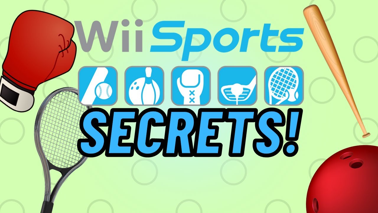 Wii Sports HIDDEN SECRETS!! 