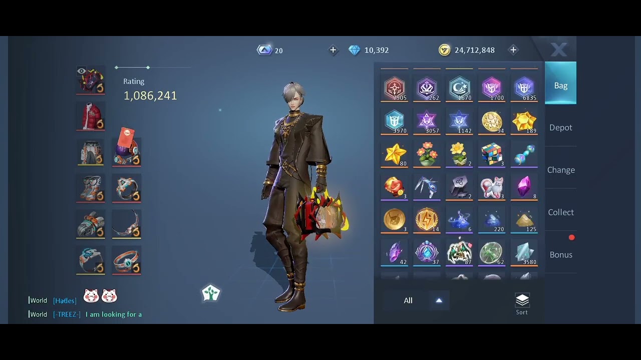 Dragon Raja Sea - Mall War - Seine Dream Hair (male)!