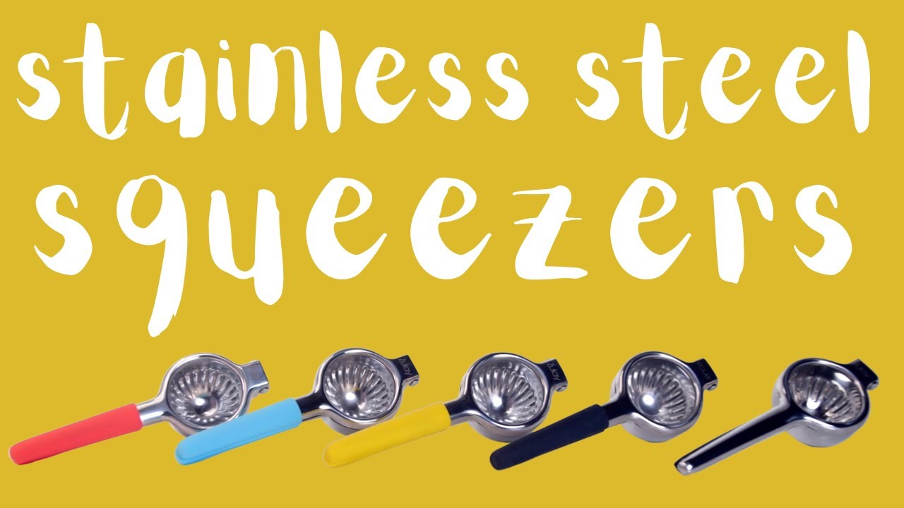 The Zulay Kitchen Stainless Steel Lemon Squeezer!