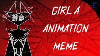 GIRL A | ANIMATION MEME | FlipAClip