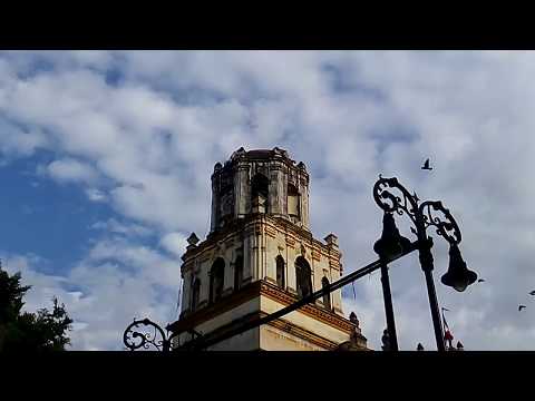 sismo de 7.1 - cae estructura de la iglesia de San Juan Bautista en Coyoacan