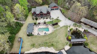 Mansion Cabin w/ a Private Lake & In-ground Pool on 16 acres.