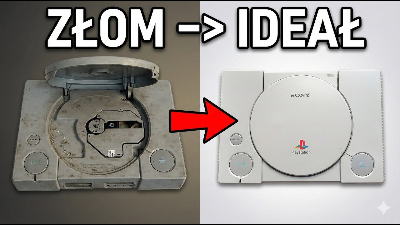 To PS1 nadawało się tylko na ŚMIETNIK. Czy odpali?