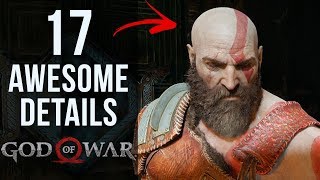 17 AWESOME Details in God of War 17 AWESOME Details in God of War