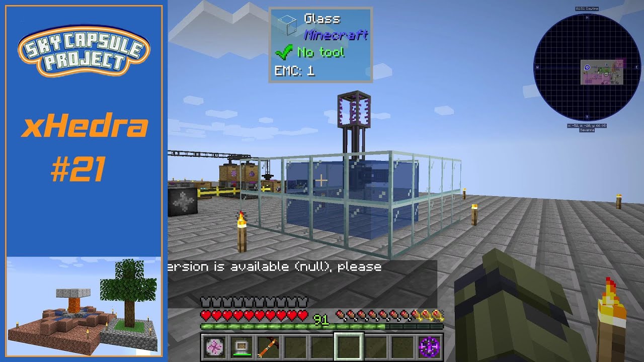 Sky Capsule Project E21 Mekanism Heavy Water, Brine, HDPE and Salt