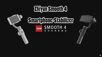 Zhiyun Smooth 4 3-Axis Handheld Smartphone Gimbal Stabilizer