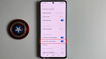 Lock Home screen layout on Xiaomi 11T Android 11