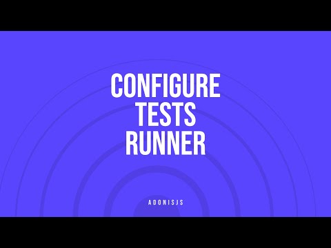 Configuring tests runner