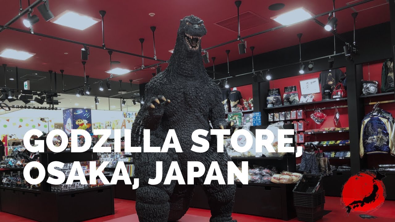 Godzilla ゴジラ Godzilla Store Osaka Japan Youtube